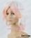 Diabolik Lovers Cosplay Subaru Sakamaki Pink White Gradual Change Wig