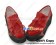 Red Platform Round Short Red Lacing Punk Lolita Shoes