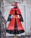 K Anime Cosplay Anna Kushina Costume Red Dress