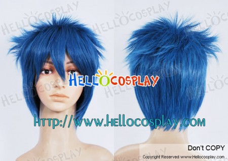 Blue Short Wig 010