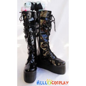Hellocosplay Classical Black Boots BJD Style