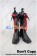 AKB0048 Cosplay Shoes Red Ribbon Black Boots