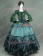 Victorian Lolita Reenactment Theatre Punk Lolita Dress Olive