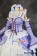 Chobits Cosplay Chi Purple White Formal Dress Costume