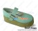 Mint NaNa Strap Platform Punk Lolita Shoes