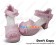 Pink ViVi Satin Ruffle Chunky Princess Lolita Shoes