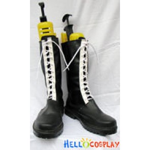 Katekyo Hitman Reborn Cosplay Mukuro Rokudo Boots Black