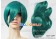 Vocaloid 2 Cosplay Hatsune Miku Dark Green Long Wig