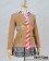 Coppelion Cosplay Ibara Naruse Stripe Tie Girl Uniform Costume