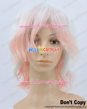 Diabolik Lovers Cosplay Subaru Sakamaki Pink White Gradual Change Wig