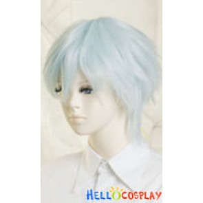 Light Cyan Cosplay Short Layer Wig