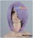 Light Powder Purple Cosplay Short Wig layered