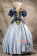 Fairy Tail Cosplay Juvia Lockser Blue Formal Dress Costume