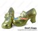 Golden Double Straps Chunky Sweet Lolita Shoes