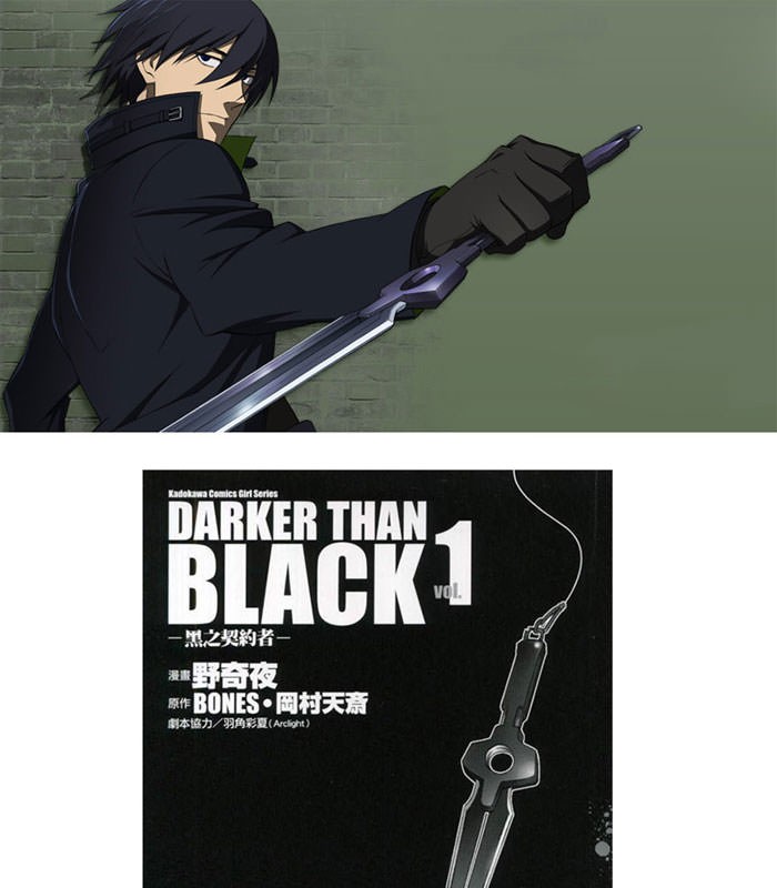 Darker Than Black Cosplay Hei Lee Dagger