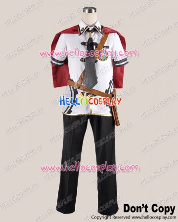 Final Fantasy Type 0 Cosplay Dominion Of Rubrum Class Zero Costume Summer Uniform