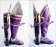 Legend of Sealed Book Cosplay Assassin Boots