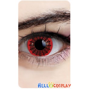 Cobweb Cosplay Red Contact Lense