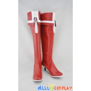Vocaloid 2 Cosplay Rock Shorter Red Boots