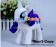 My Little Pony Friendship Is Magic Cosplay Rarity Plush Doll