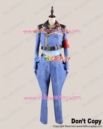 Code Geass Cosplay Akito Hyuga Costume Uniform