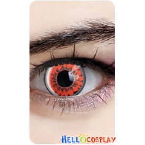 Red Opium Poppy Cosplay Contact Lense