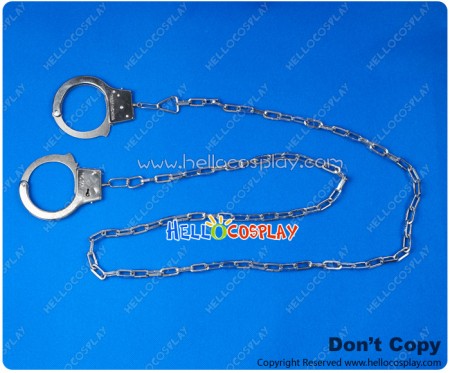 Future Diary Yuno Gasai Death Note Yagami Raito Cosplay Battle Vixens Shimei Ryomou Handcuffs L