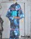 Vocaloid 2 Cosplay Miku Costume Kimono Bathrobe Dress