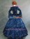 Victorian Lolita Civil War Evening Gothic Lolita Dress Royal Blue