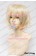 Wig 30CM Cosplay Light Golden Universal Short Layered