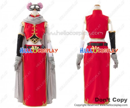 Gintama Silver Soul Cosplay Kagura 2 Years Later Costume Full Set