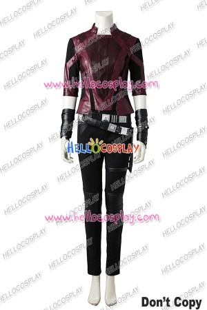Guardians of the Galaxy Vol. 2 Gamora Cosplay Costume 