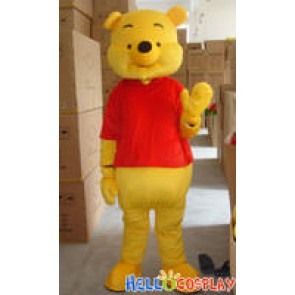 Winnie-the-Pooh Mascot Costumes Pooh Bear Mascots