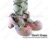 Lovely Pink Crossing Straps Scalloped Lolita Shoes With Bows