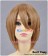 Light Brown Gold Short Layered Cosplay Wig