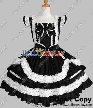 Sweet Lolita Gothic Punk Classical Fluffy Dress