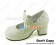 White Charlotte Bow Chunky Sweet Lolita Shoes