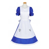 Alice: Madness Returns Cosplay Alice Blue Dress Costume