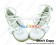 Matt White Bow Low Heels Chunky Sweet Lolita Shoes