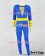 Captain Marvel Cosplay Jr Junior Freddy Freeman Blue Jumpsuit Costume