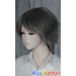 Dark Gray Cosplay Short Layer Wig