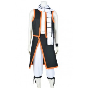Fairy Tail Season 1 Cosplay Natsu Dragneel Uniform Costume