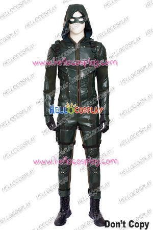 Green Arrow 5 Oliver Queen Cosplay Costume