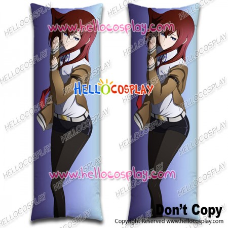 Steins Gate Cosplay Kurisu Makise Body Pillow