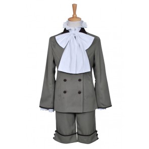 Black Butler Cosplay Ciel Phantomhive Costume Yellowish Brown