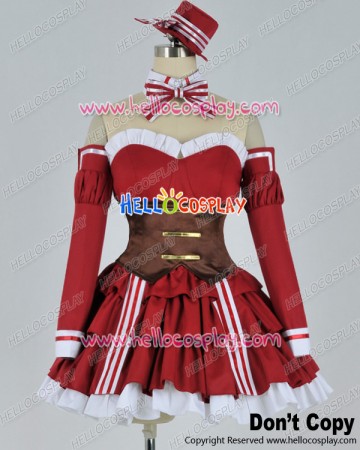 Noucome Cosplay Chocolat Red Dress Costume Cotton Ver