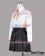Angel Beats Cosplay Angel Kanade Tachibana Costume School Girl Uniform