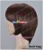 Dark Brown Cosplay Short Layer Wig