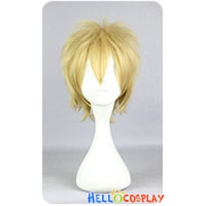 Wolf Girl and Black Prince Kyouya Sata Cosplay Wig Yellow