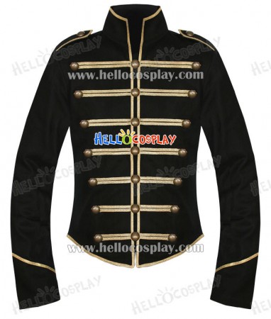 Black Gold My Chemical Romance Parade Military Jacket